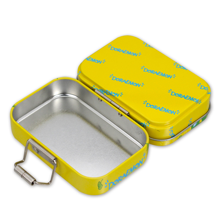 metal pencil tin box with lock